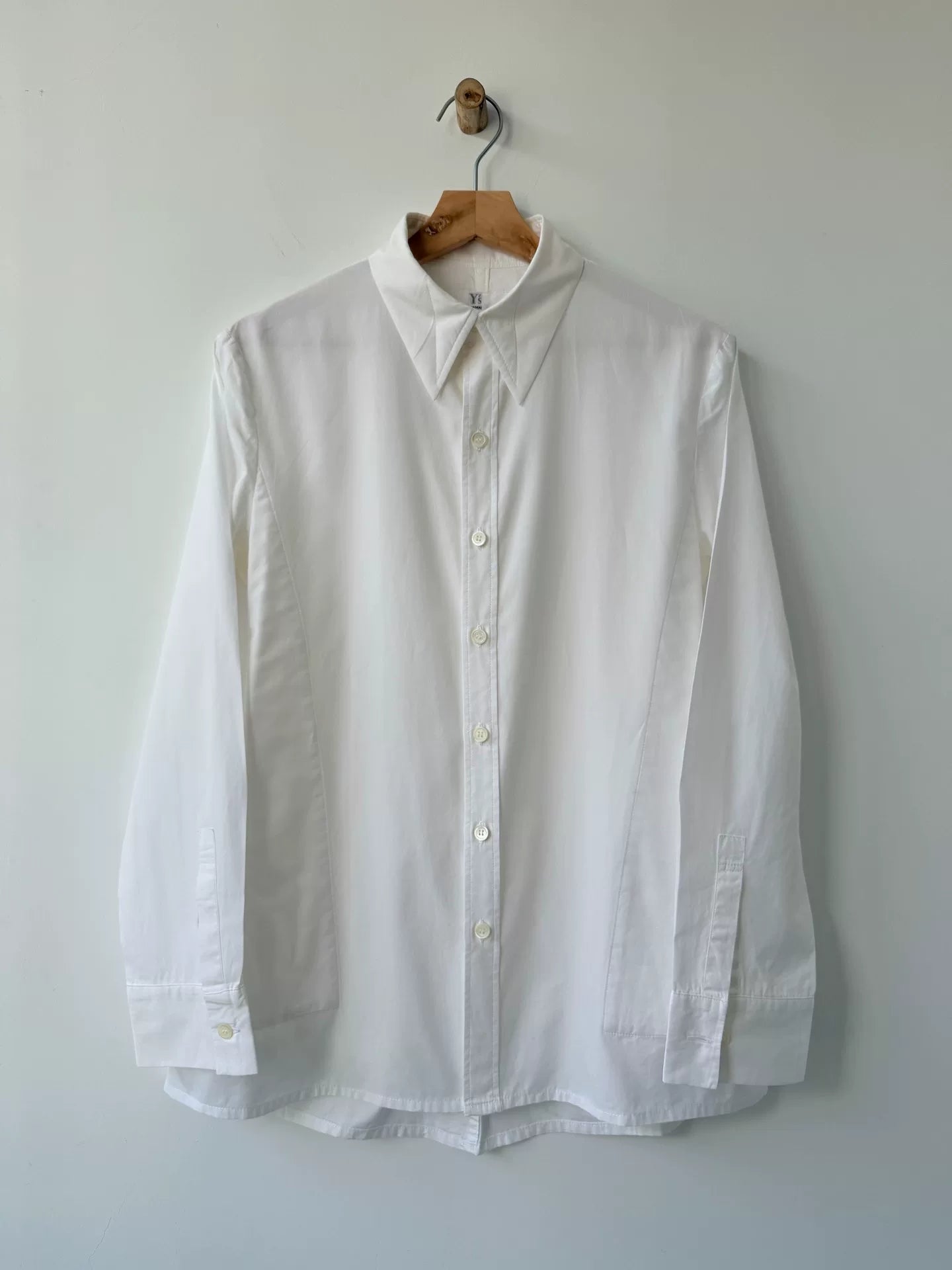 yohji yamamoto y's 90s white shirt