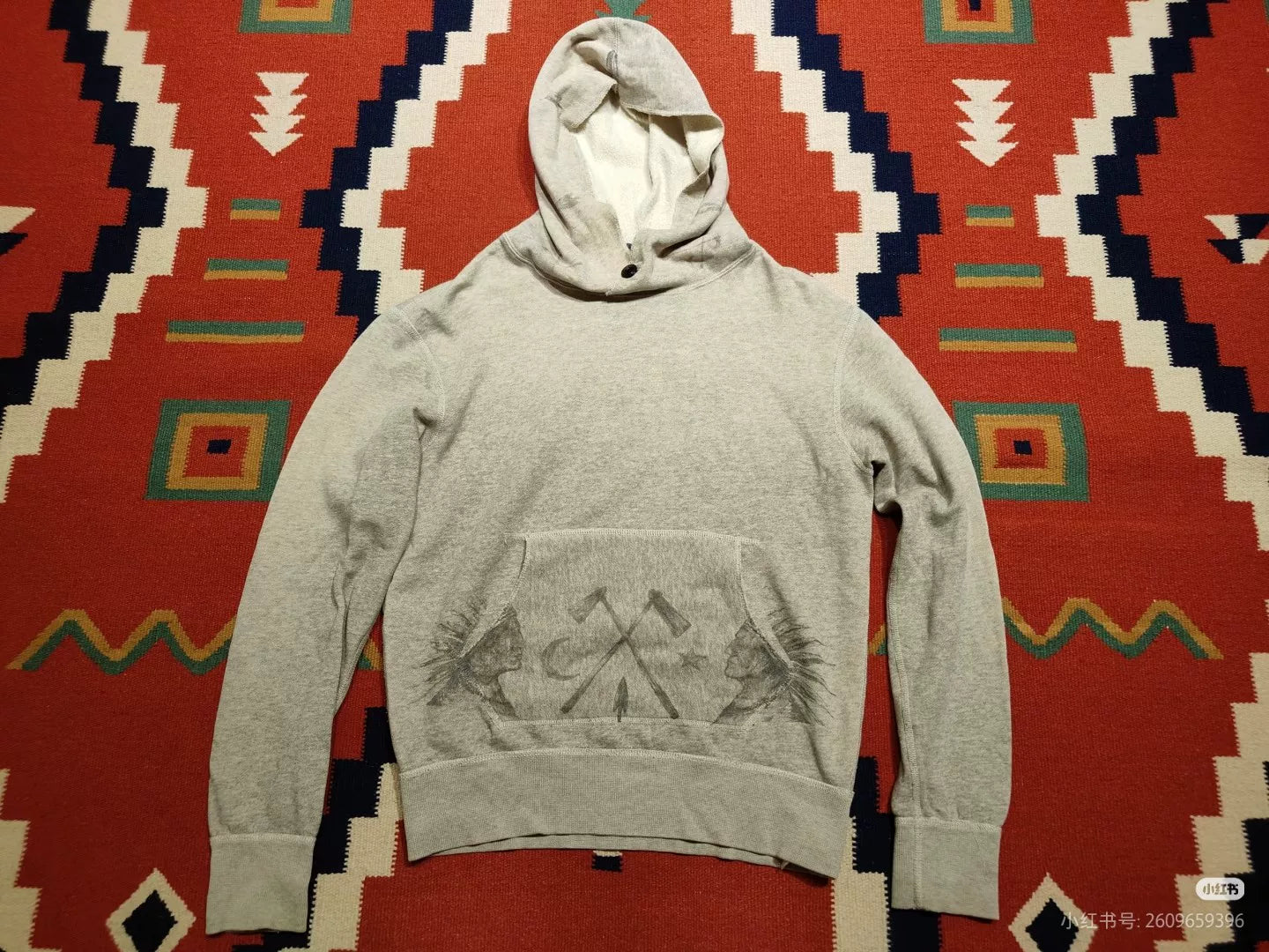 Ralph Lauren Hand-Painted Hoodie