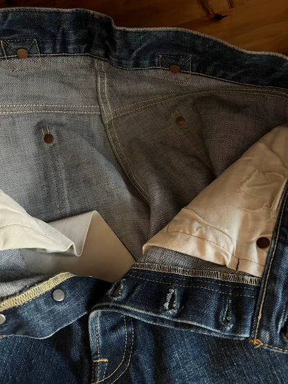 early model tenderloin red ear jeans