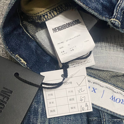 NEIGHBORHOOD 22SS Scratch Denim