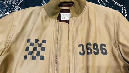 Navy Deck Jacket with Fleece Lining