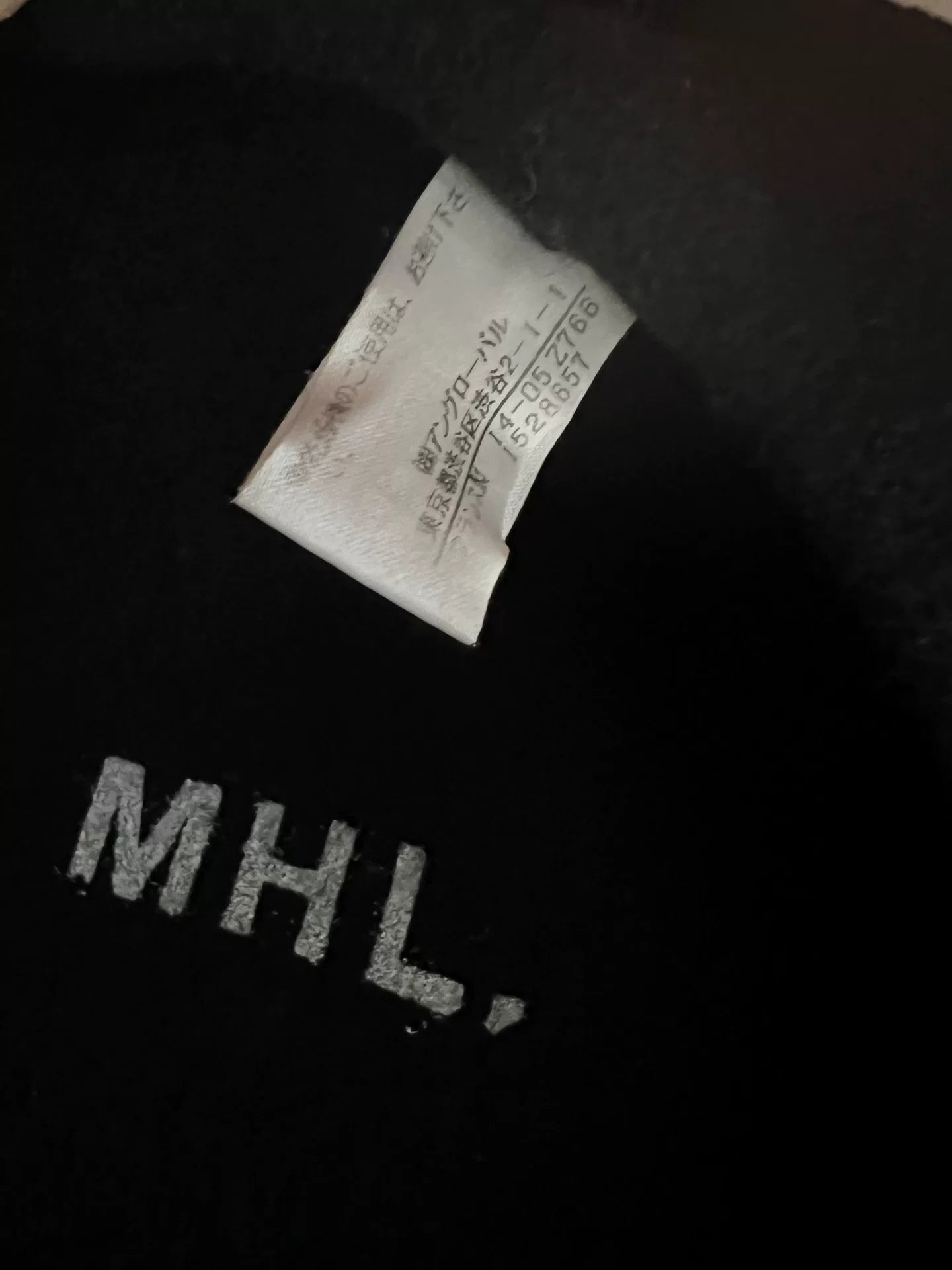 black wool beret hat