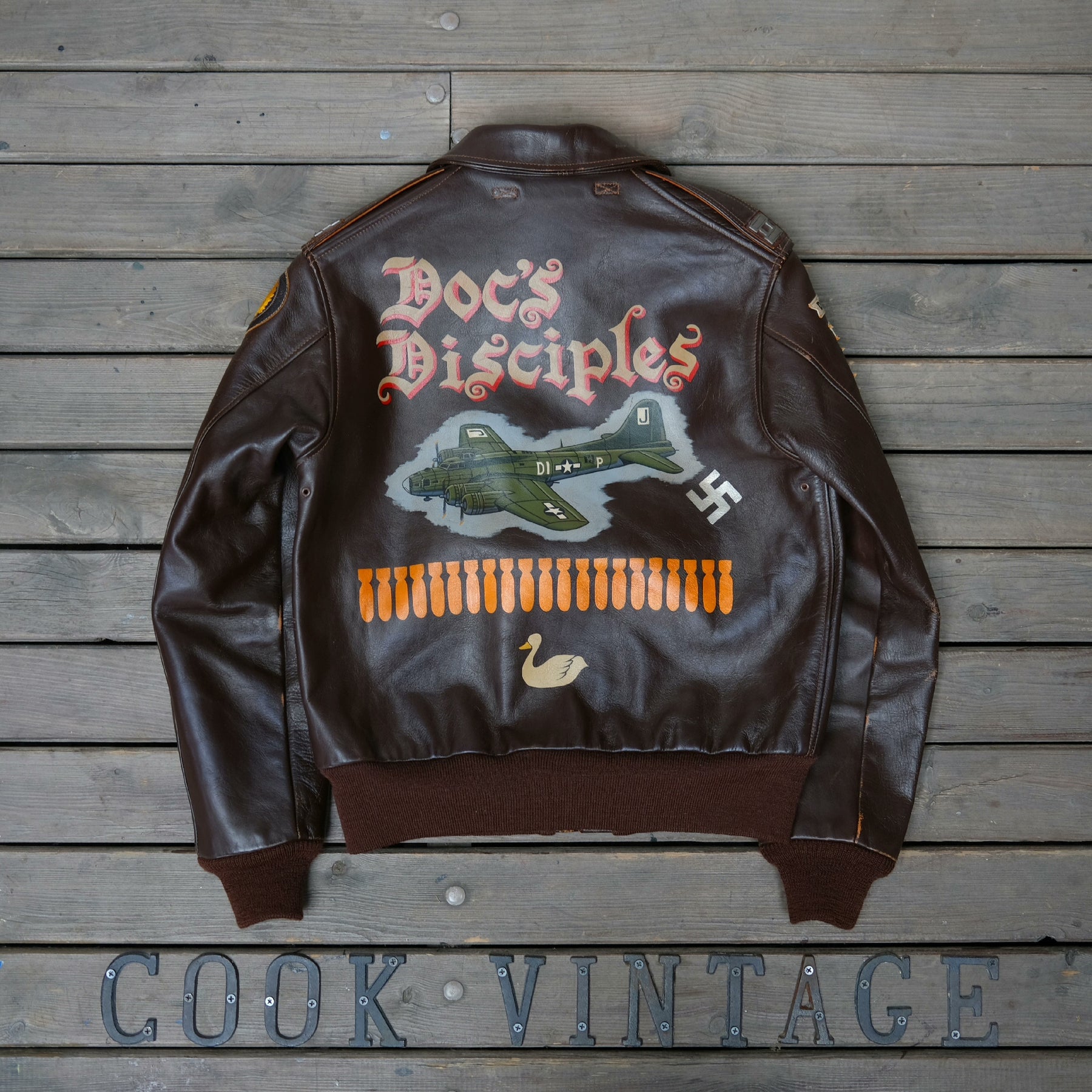 Real McCoy Horsehide A2 Flight Jacket