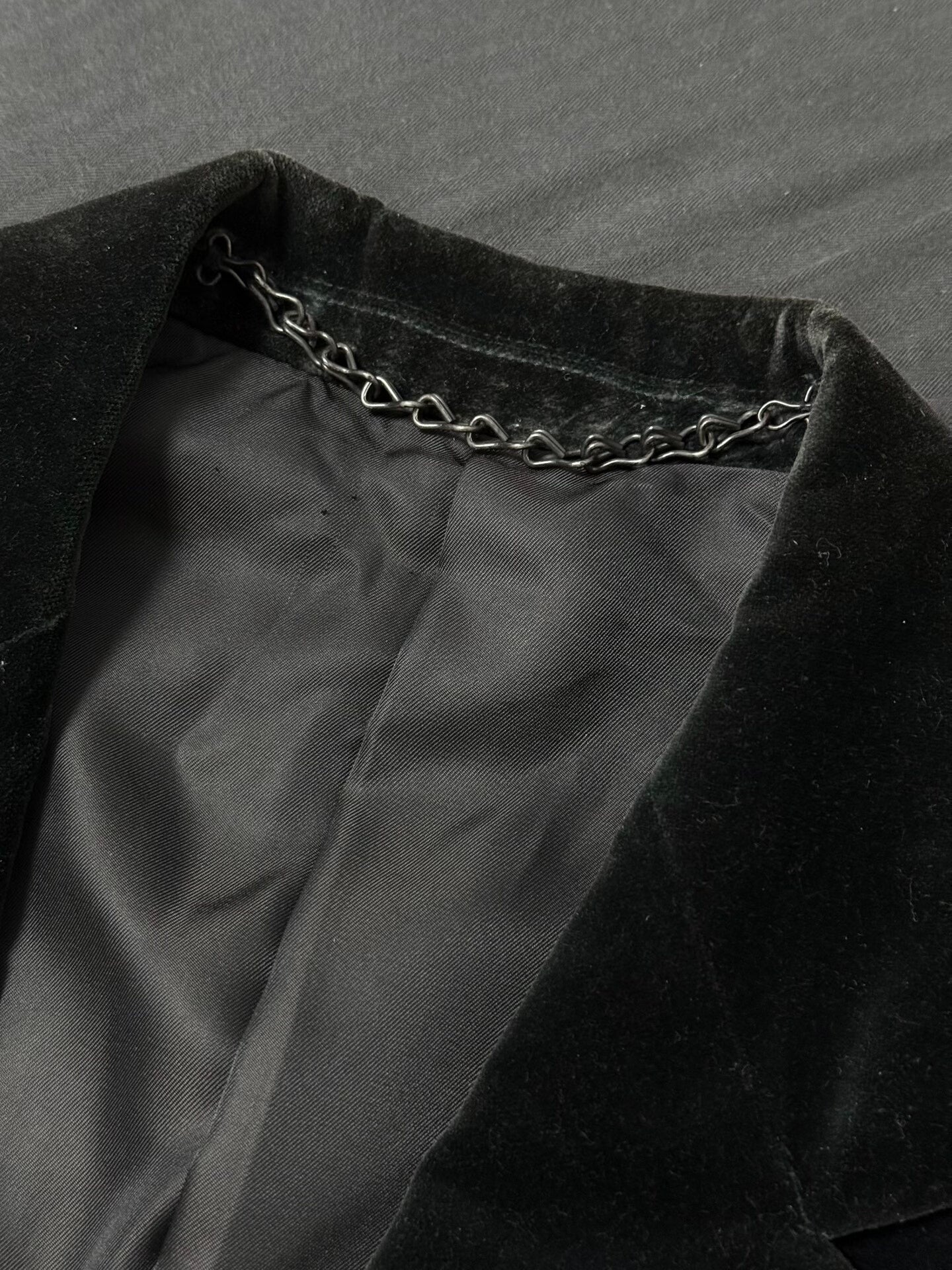 Julius Velvet Split Deconstructed Blazer