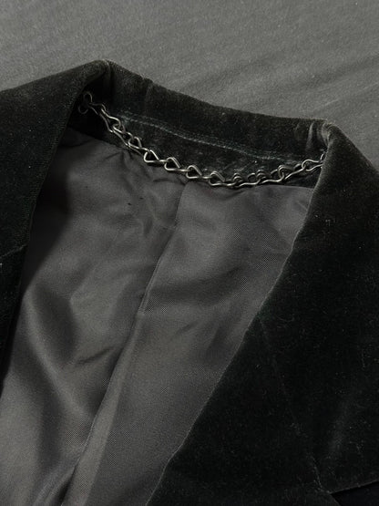 Julius Velvet Split Deconstructed Blazer