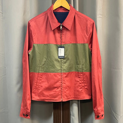 drake's reversible cotton jacket size uk36