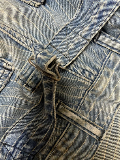 visvim carpenter pants dyed damaged wabash