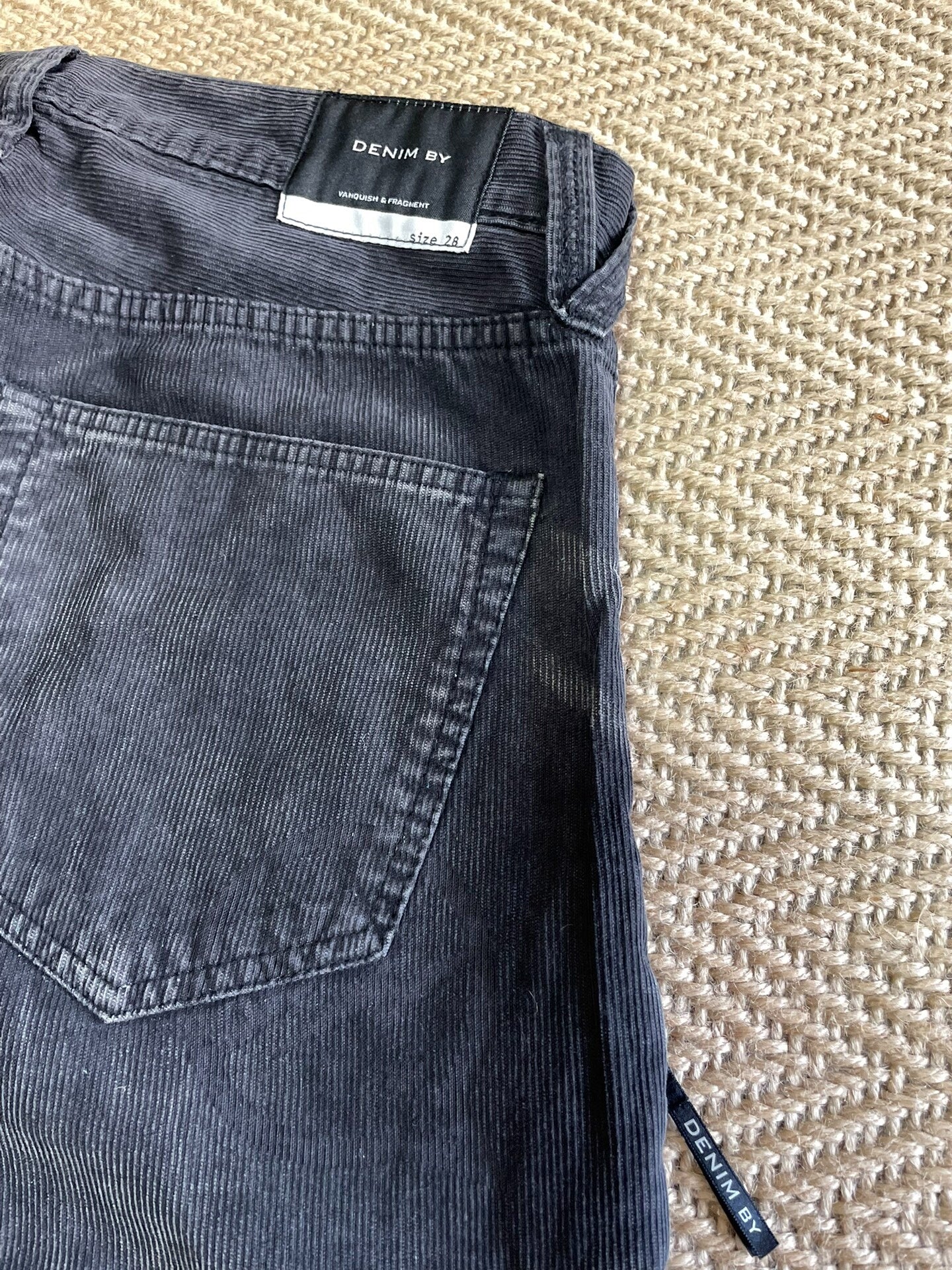 denim by vanquish & fragment corduroy pants