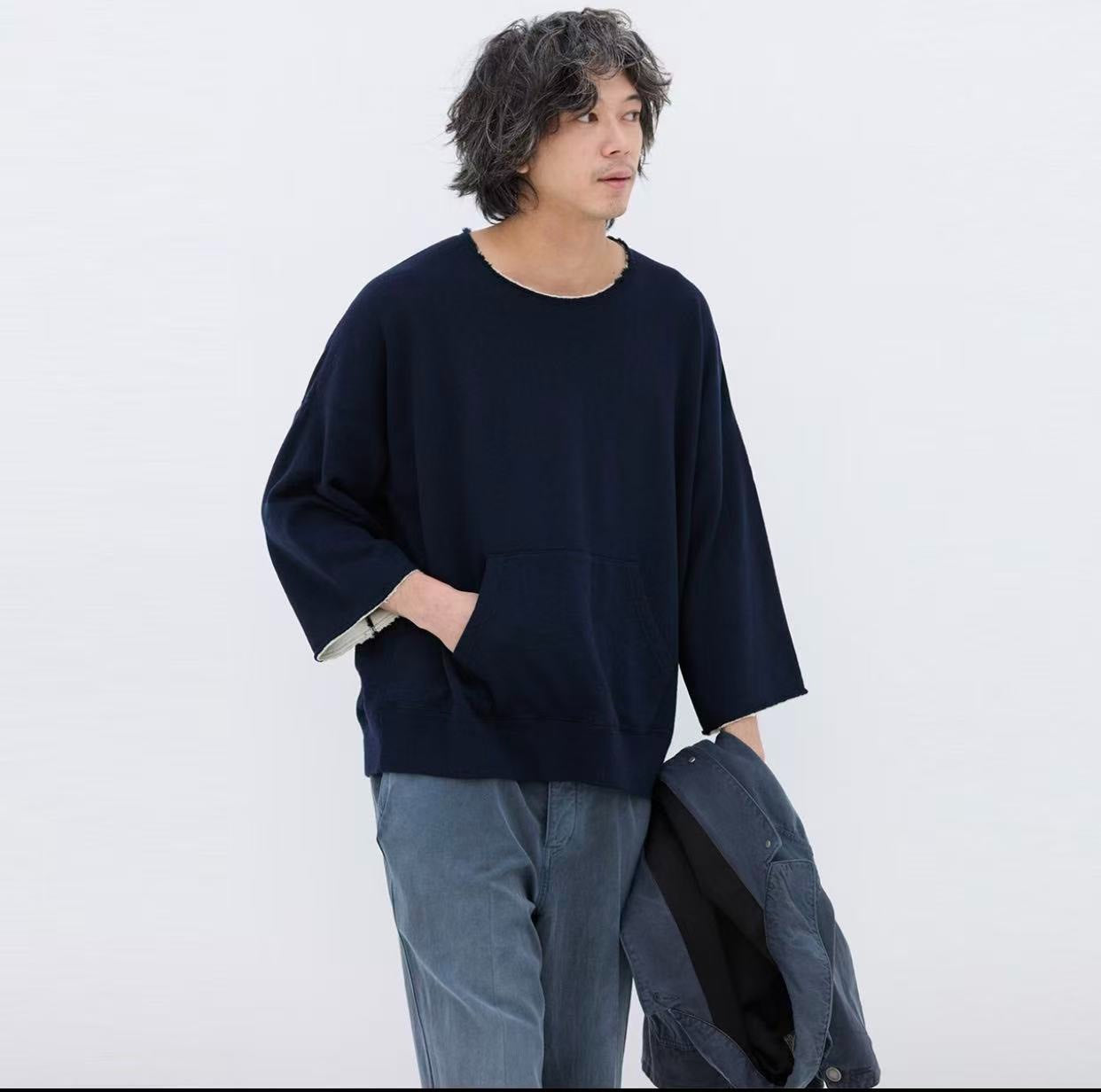 VISVIM 25AW Burrow Dual Sweat DMGD