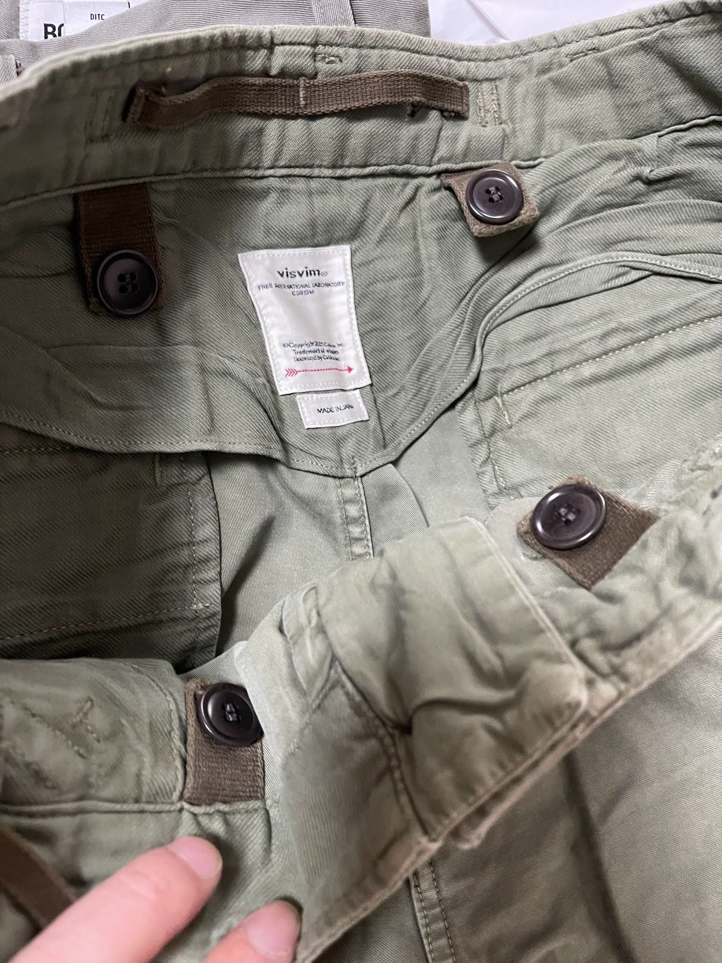 VISVIM 20SS JUMBO EIGER Military Shorts