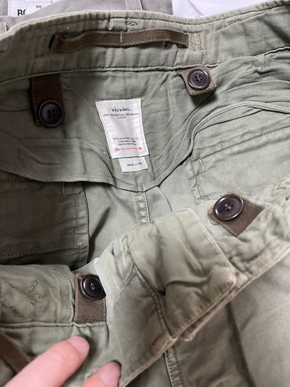 VISVIM 20SS JUMBO EIGER Military Shorts