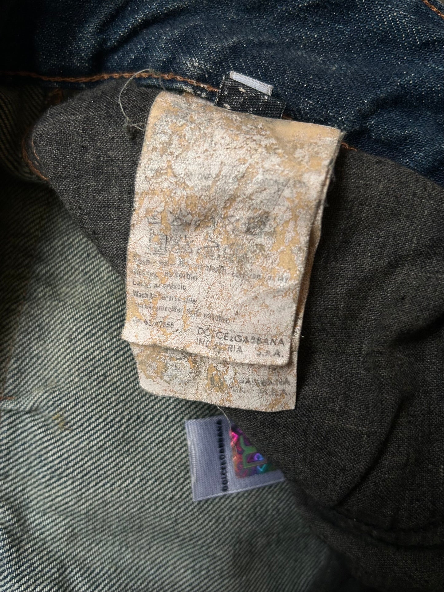 Dolce&Gabbana Cargo Pants with Mud Dye