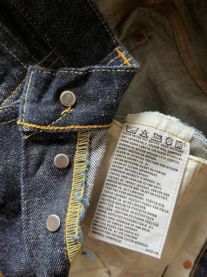 Levi's 501xx Raw Denim Jeans