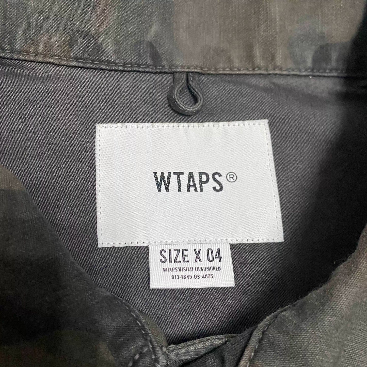 WTAPS 20SS JUNGLE Camo Washed Jacket