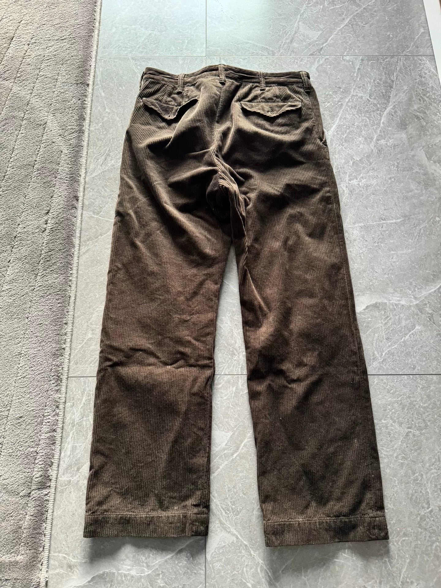 RRL Corduroy Straight Leg Pants