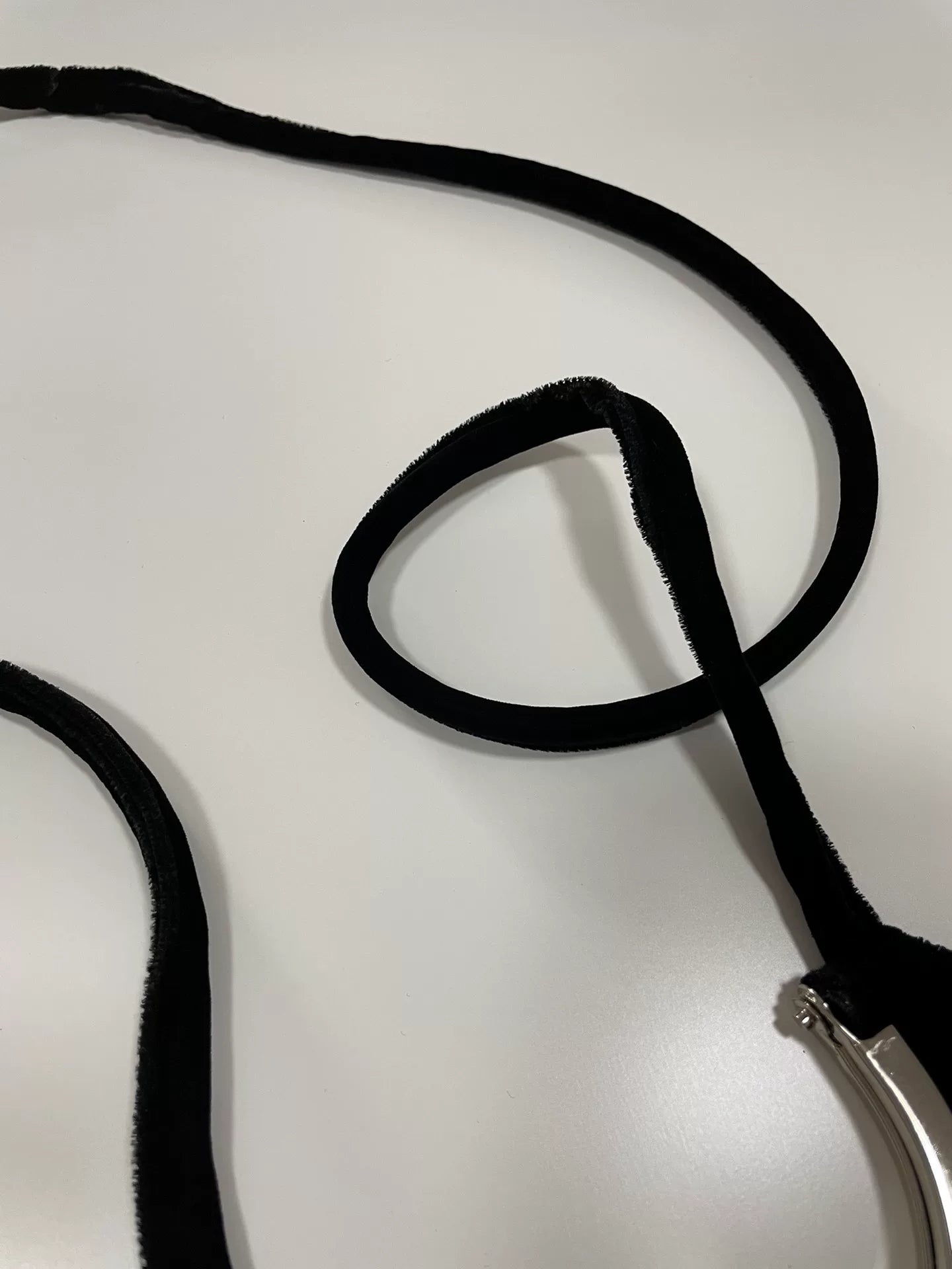 Yohji Yamamoto Noir Velvet Crossbody Bag