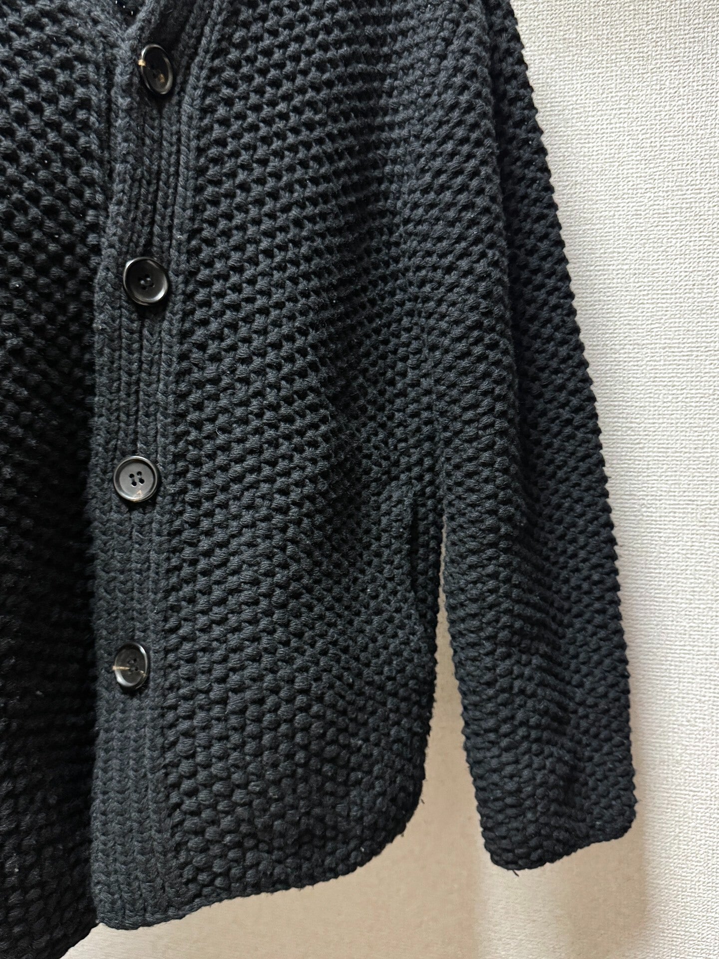 Yohji Yamamoto 02AW Knit Sweater Coat