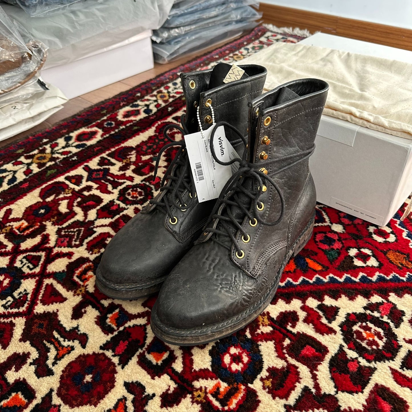 Visvim 24SS Battalion Boots Size 8.5