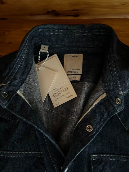 visvim indian water drop denim shirt