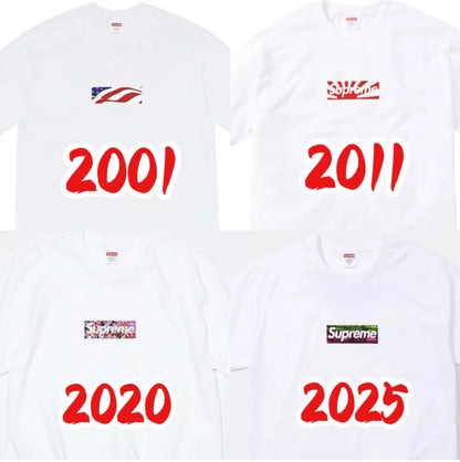 supreme japan relief box logo tee