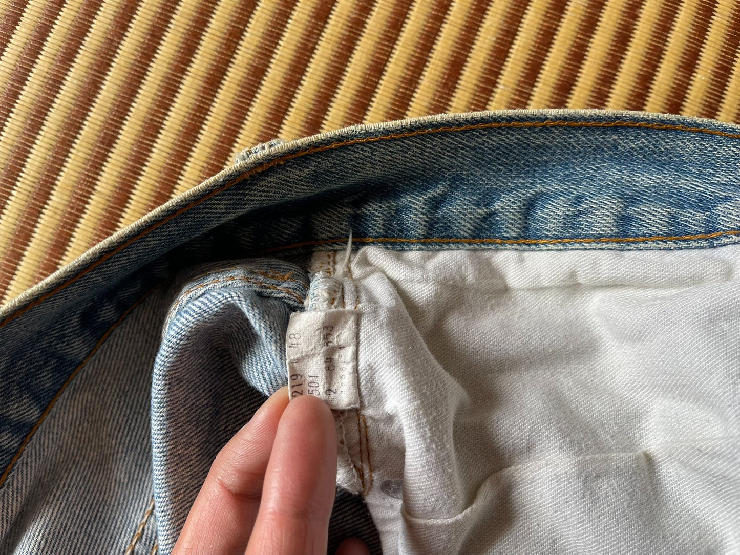 Levi's 80s 501 W36 L34 1984 Jeans