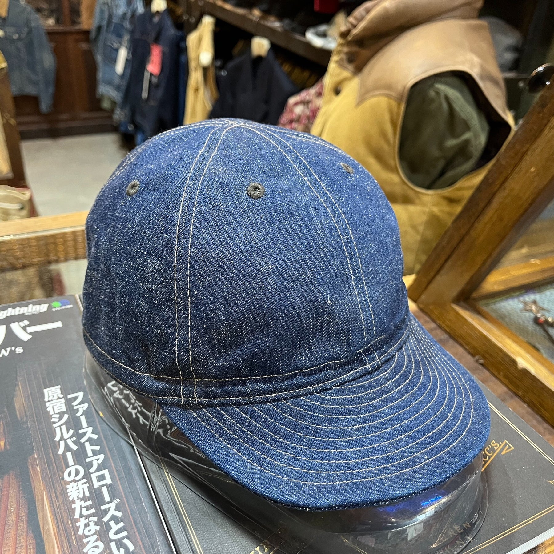 RRL Double RL Engineer Cap M 59cm