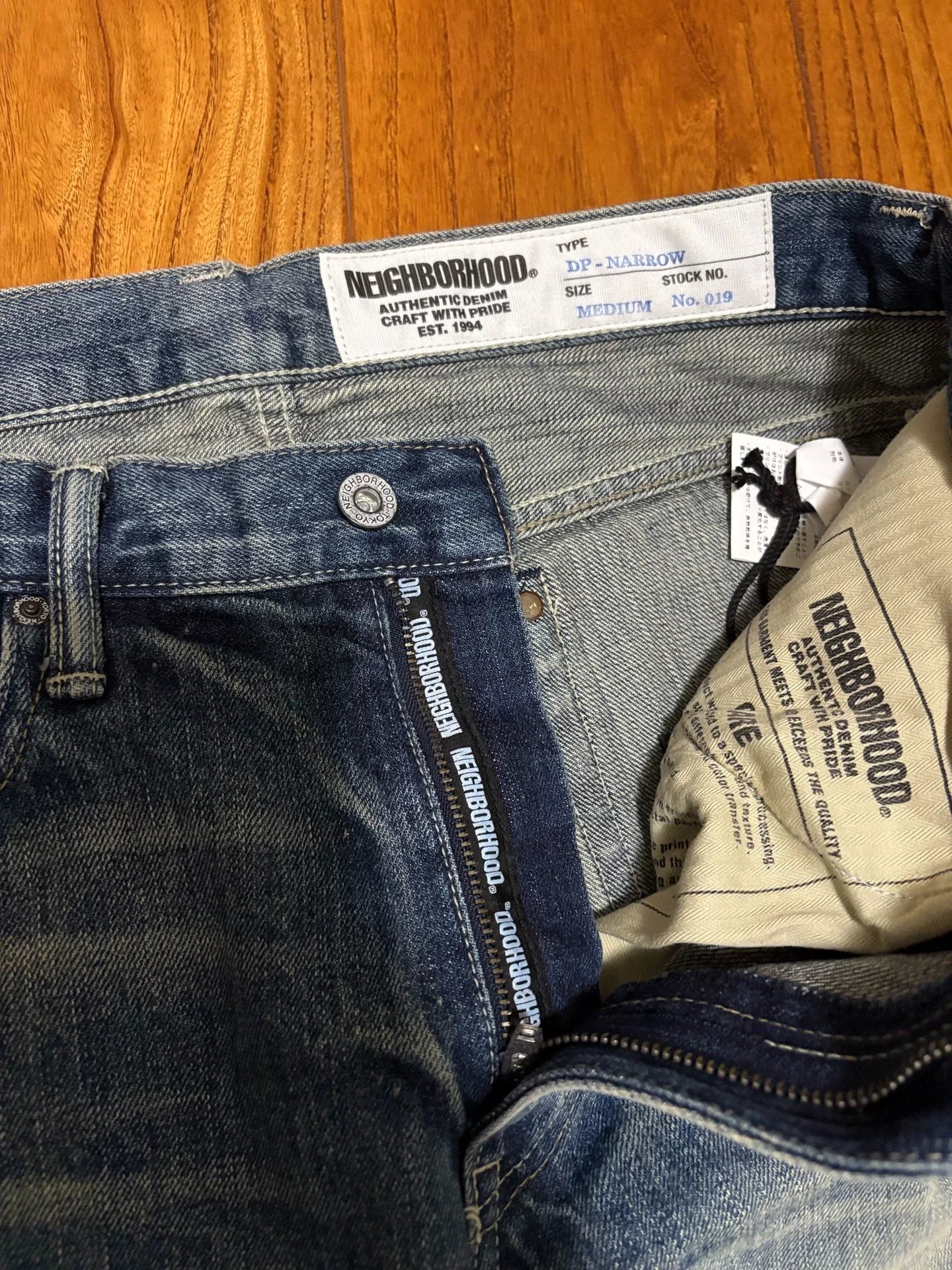 neighborhood claw mod savage jeans