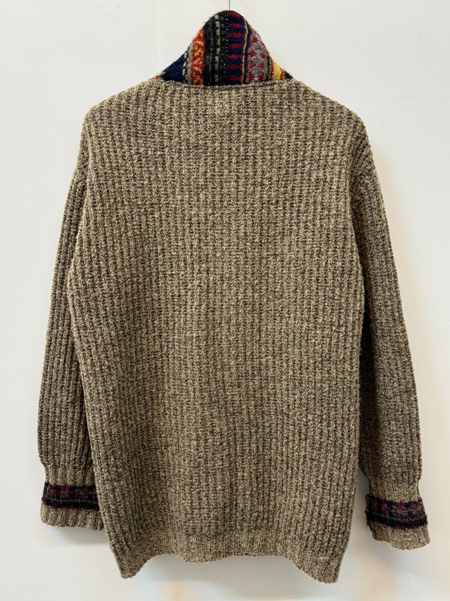 Kapital Wool Cardigan with Colorful Details