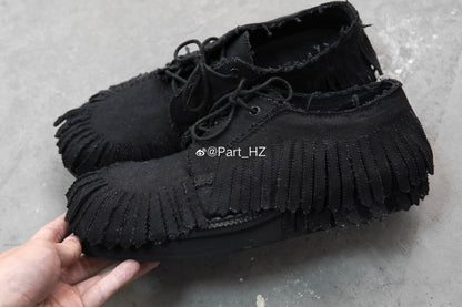 Yohji Yamamoto A/W 2018 Distressed Fringe Shoes