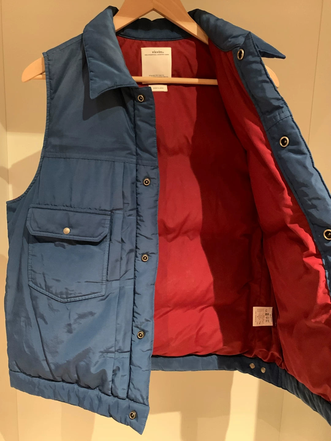 visvim 101 Down Vest (Overdye)