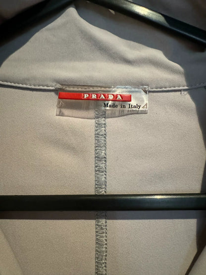 prada sport short jacket with red details