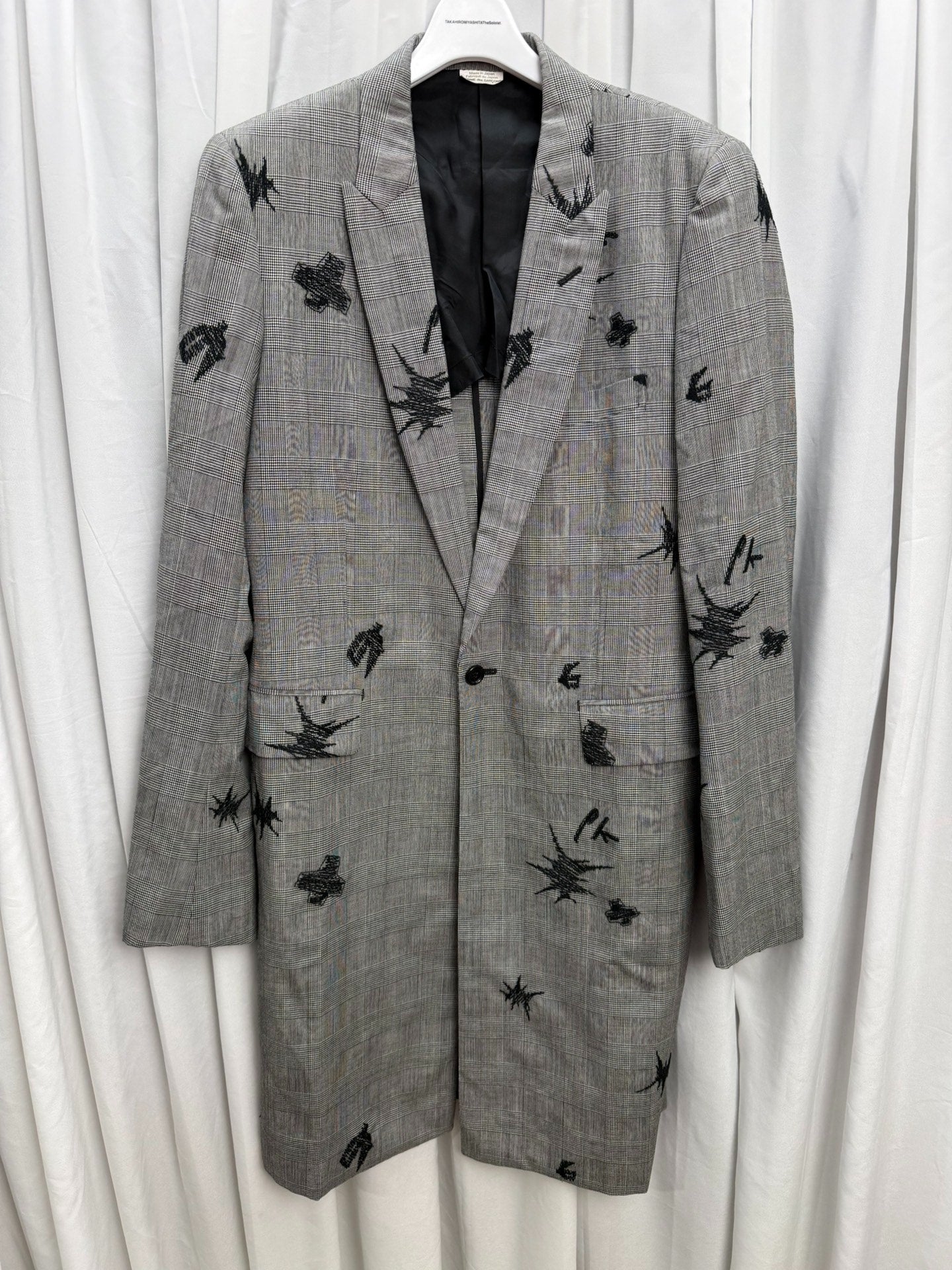 Comme des Garçons Homme Plus Embroidered Coat