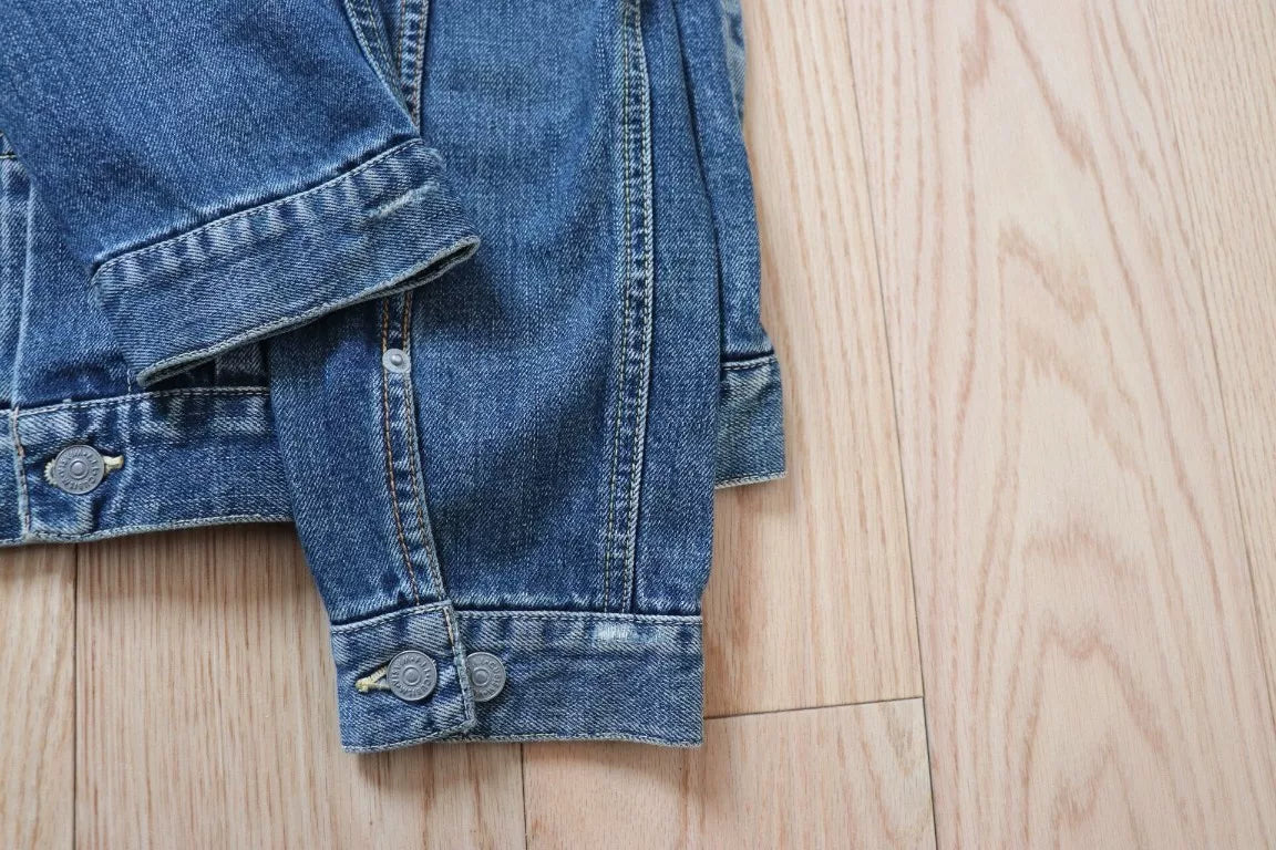 Visvim 11SS 101JKT Snake Skin Wash Denim Jacket