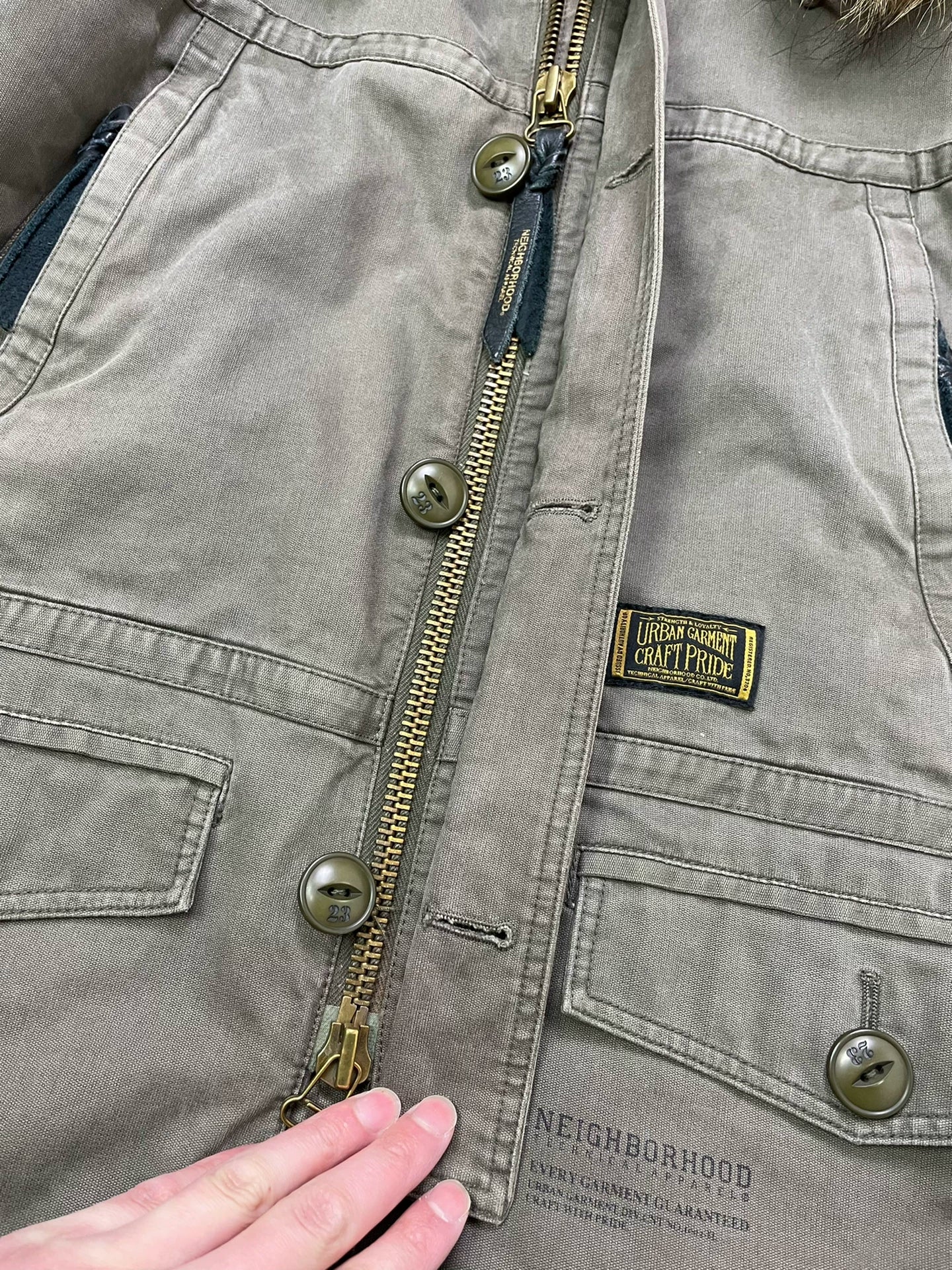 NEIGHBORHOOD 10FW THUNDERSTRUCK C-JKT
