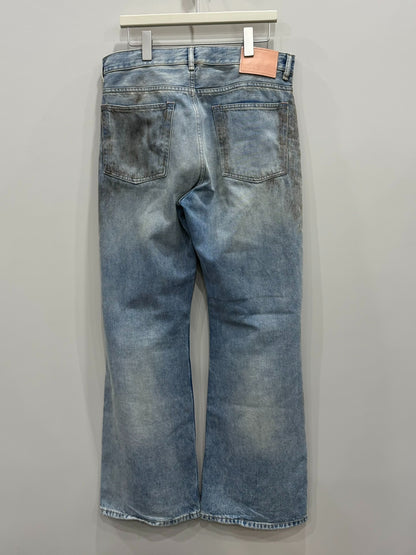 ance studio 2021m mud-dyed denim pants