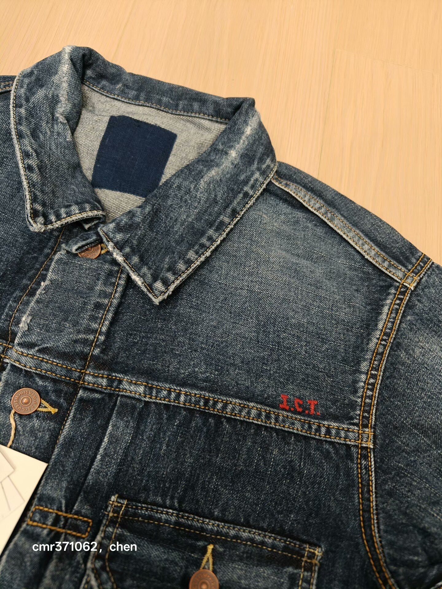 visvim 24 ICT 101 JKT DMGD