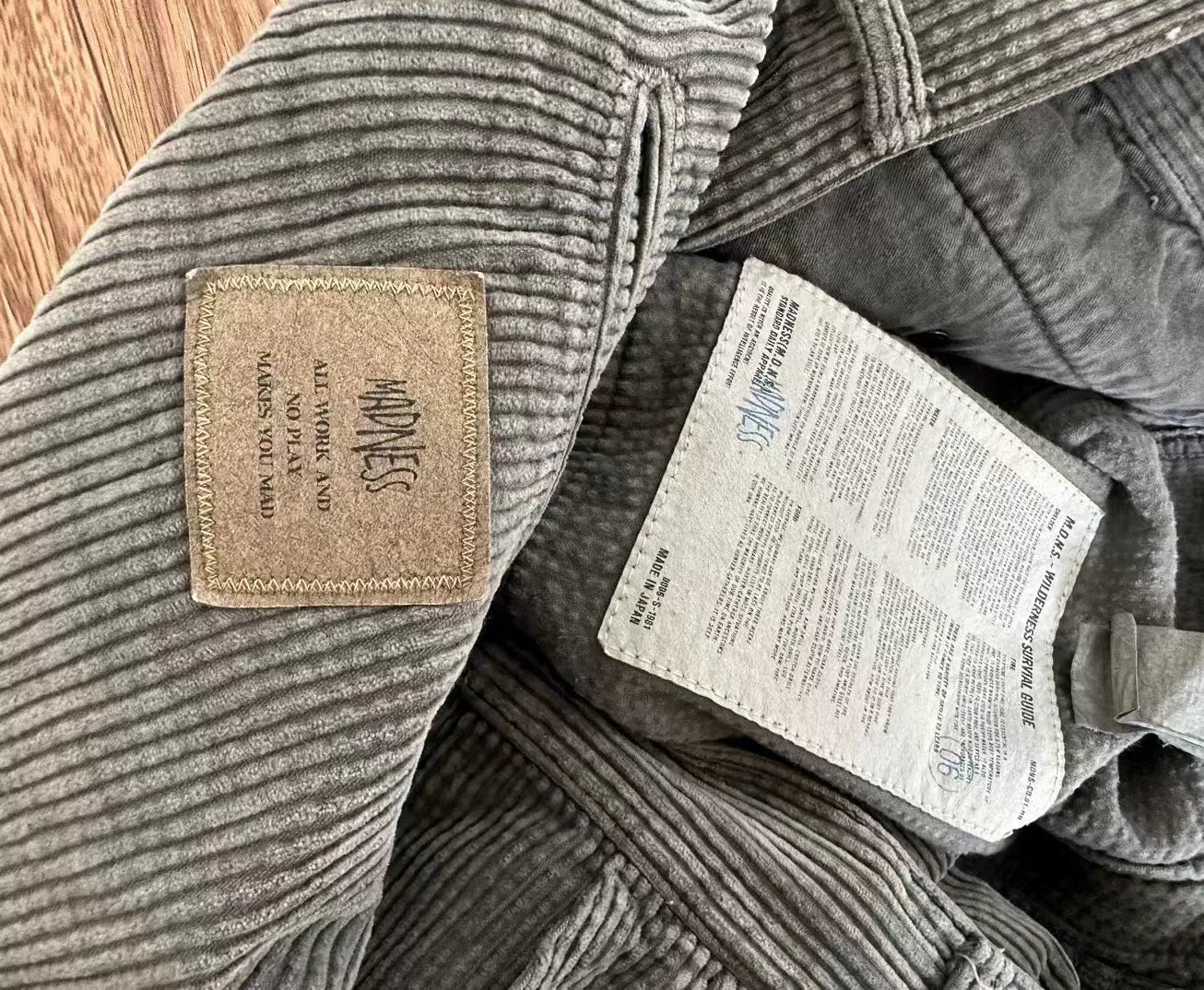 madness corduroy pants for casual style