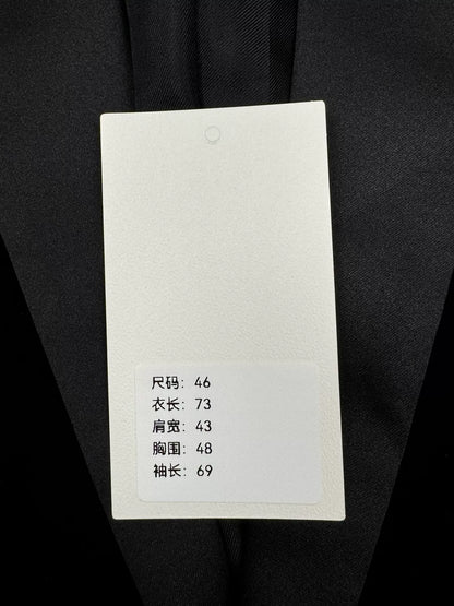 black velvet smoking suit from Saint Laurent