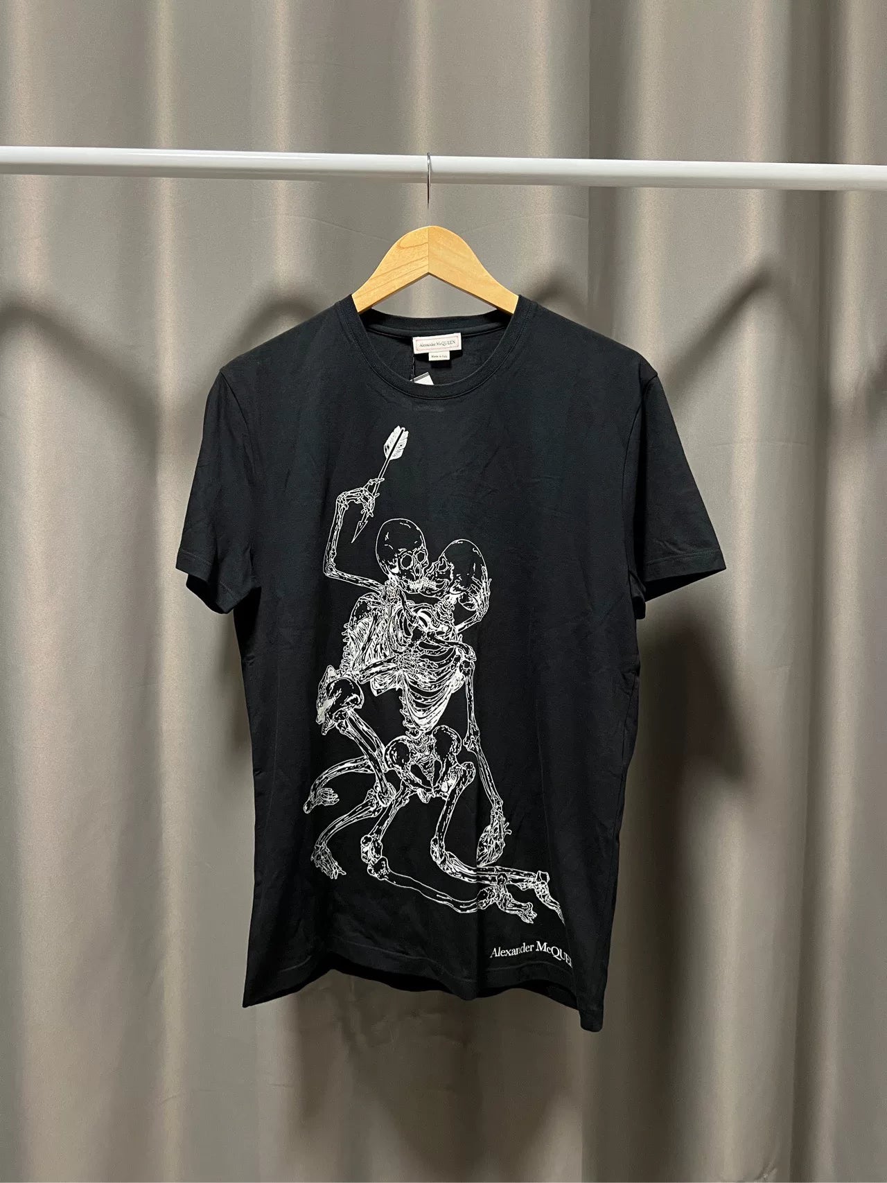Alexander McQueen Skeleton Short Sleeve T-Shirt