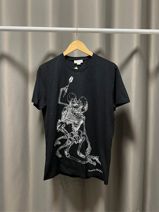 Alexander McQueen Skeleton Short Sleeve T-Shirt
