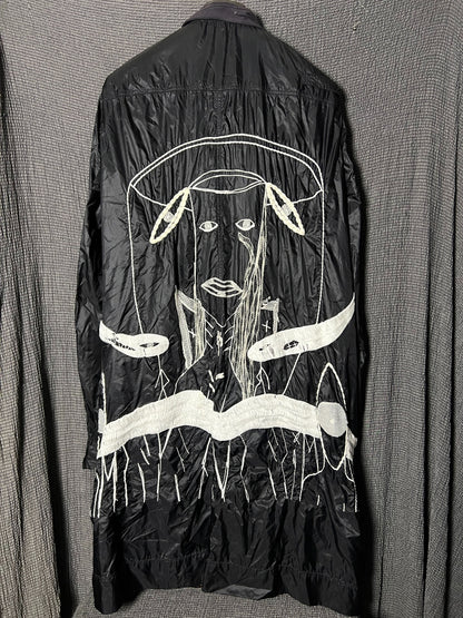 Rick Owens 15ss Runway Ghost Face Coat