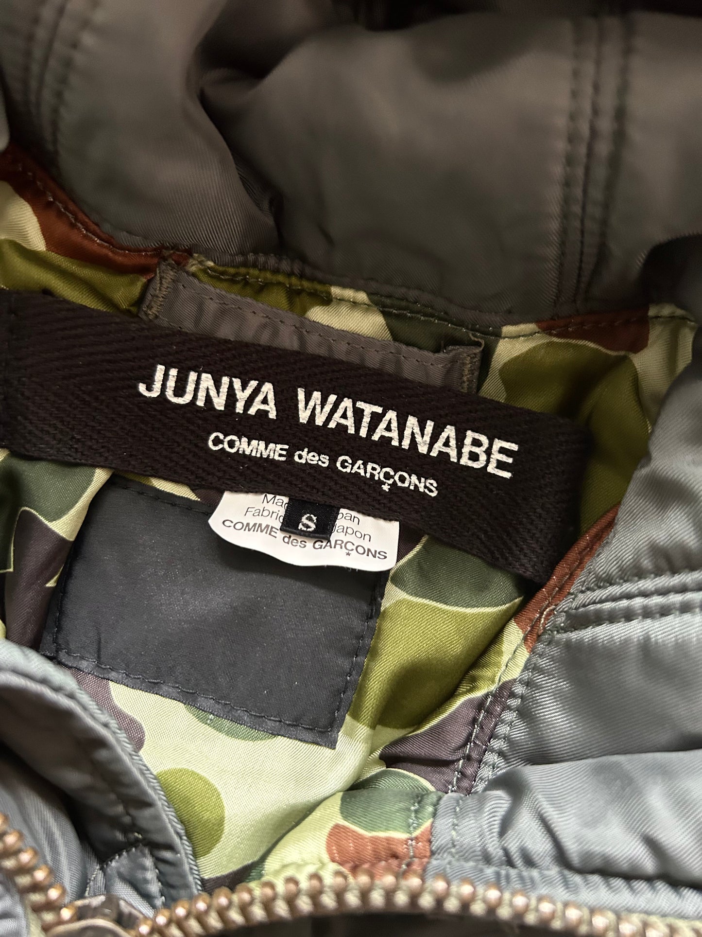 junya watanabe high-waist pilot jacket