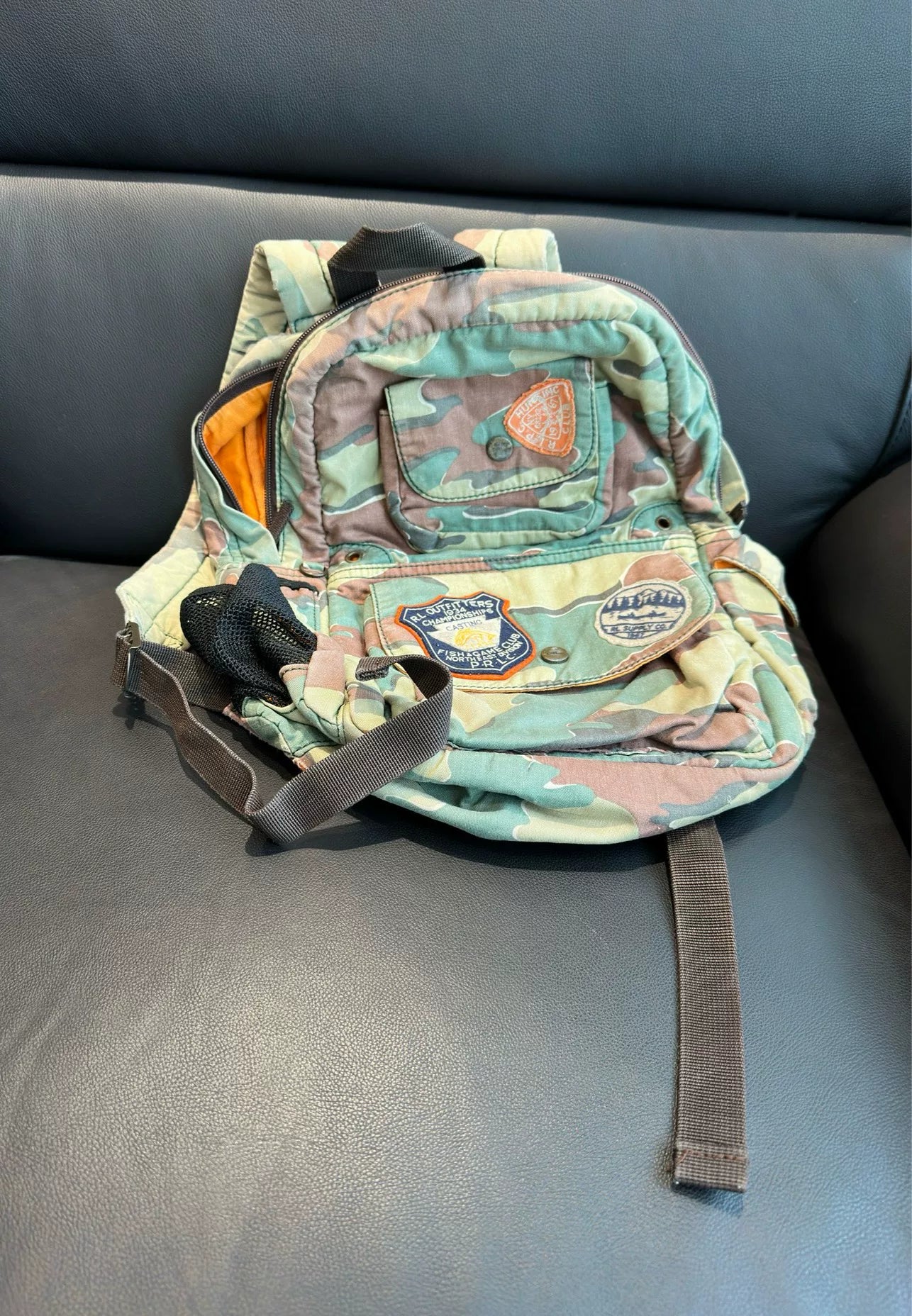 Ralph Lauren Vintage Camo Backpack