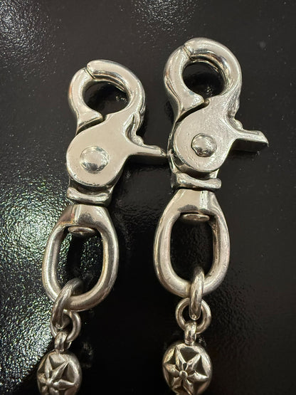 Chrome Hearts Double Lobster Clasp Star Pants Chain