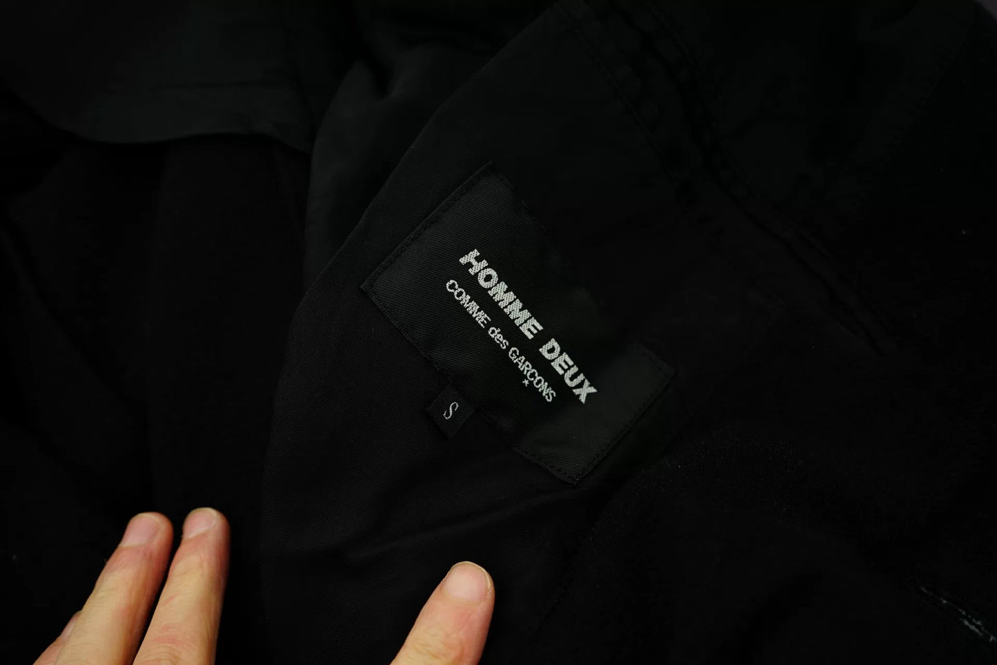 Comme des Garçons CDG Wool Collarless Jacket
