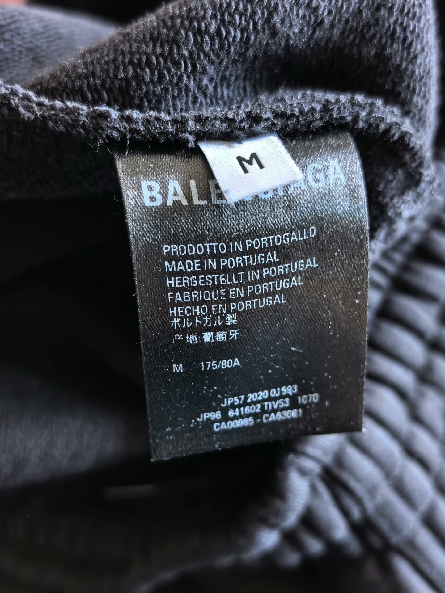 Balenciaga Casual Pants Heavyweight Sweatpants