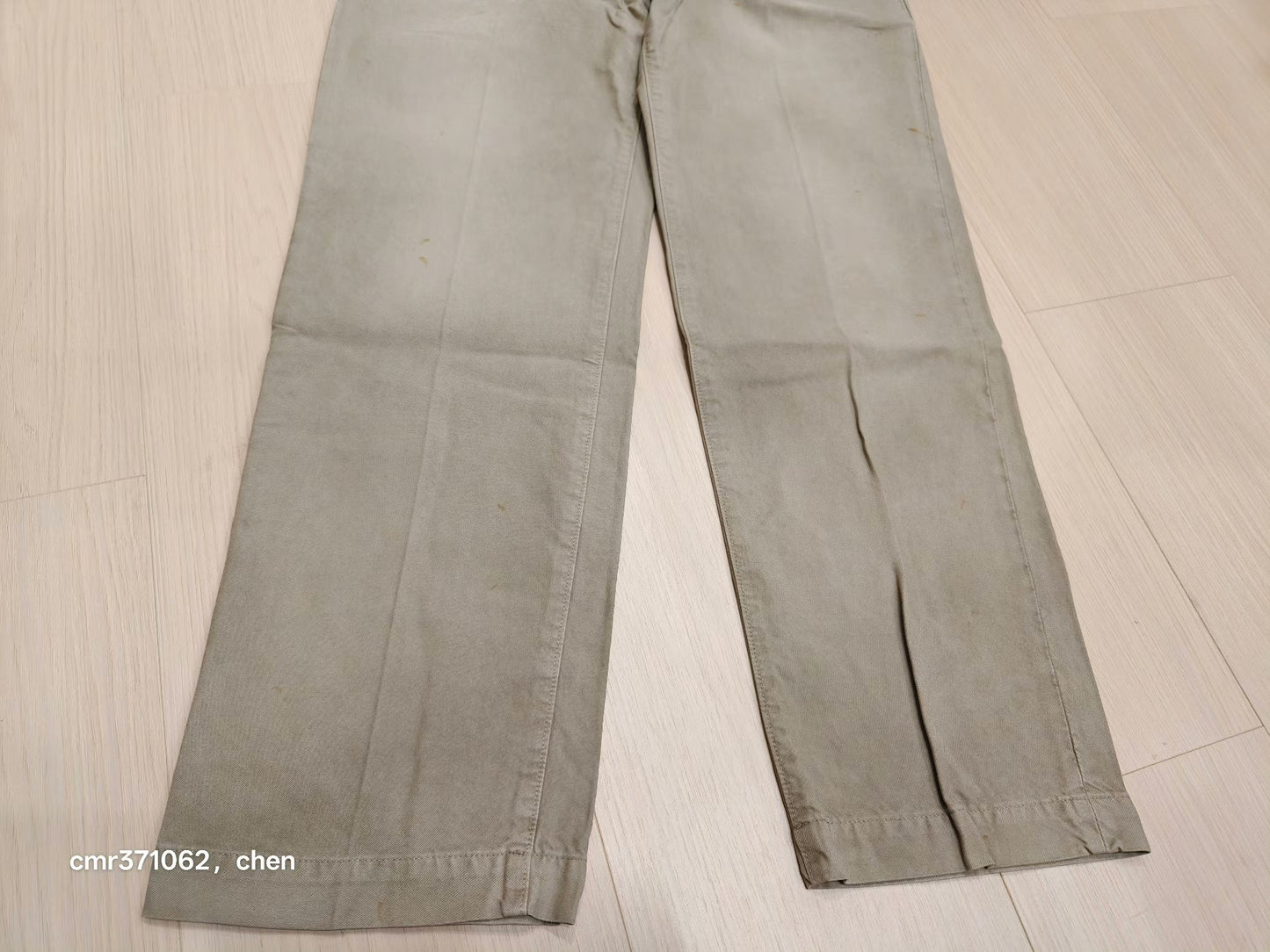 VISVIM 24SS FIELD CHINO PANTS DMGD