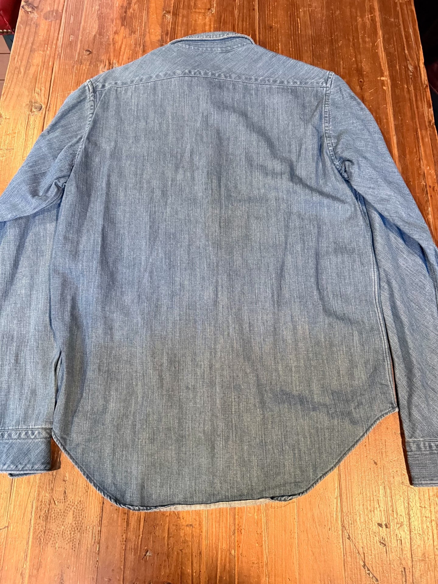MISTER HOLLYWOOD Washed Denim Shirt