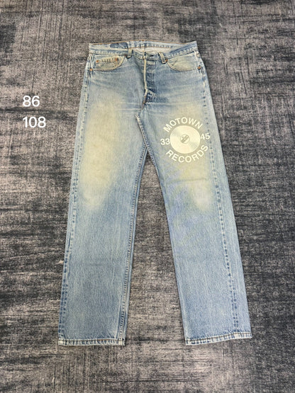 Vintage Levi's 501 90s Denim Jeans