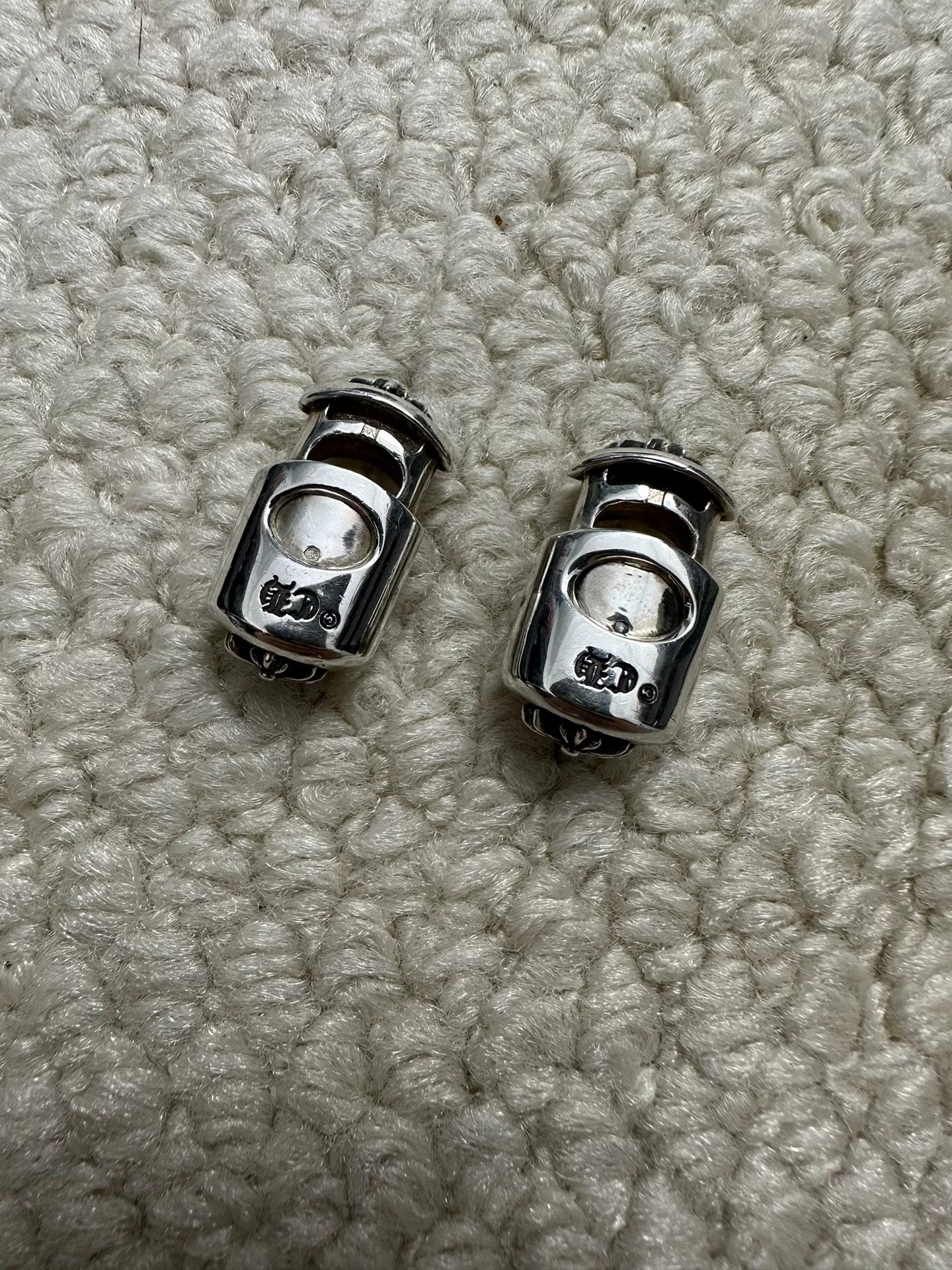 Chrome Hearts Shoelace Buckles Pair